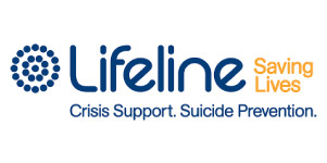 A Lifeline Saving Lives logo.
